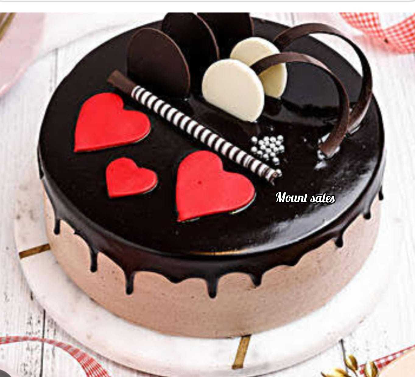 Premium RED N White Velvet Cake